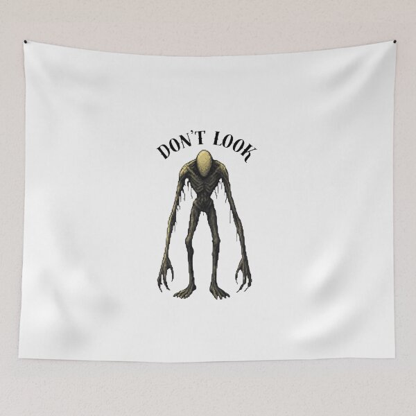 Item preview, Don't Look - Creepy Horror Creature Design designed and sold by walbayzon.