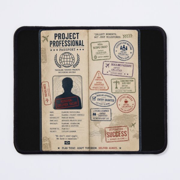Item preview, Project Management Passport – Funny Professional Gift designed and sold by Eng-Art.