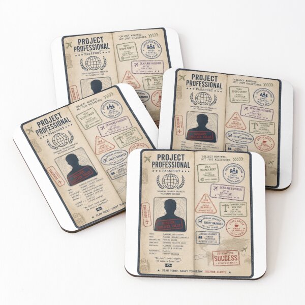 Item preview, Project Management Passport – Funny Professional Gift designed and sold by Eng-Art.