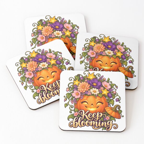 Item preview, Keep blooming pumpkin bouquet  designed and sold by DreamagineArtDesign.