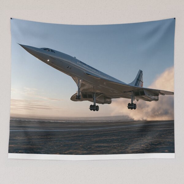 Item preview, Concorde Ascending Through Soft Clouds designed and sold by Skyframe Aviation.