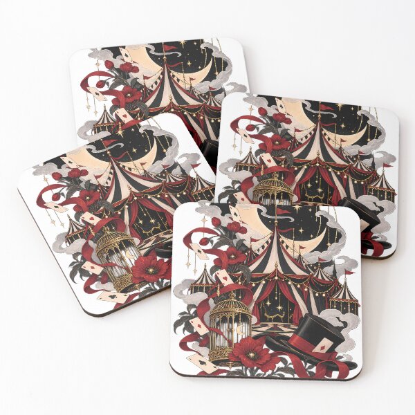 Item preview, Night Circus Ilustration designed and sold by WhimsyPeachCo.