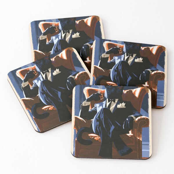 Item preview, Gentleman Panther at Leisure designed and sold by VisionaryVeils.