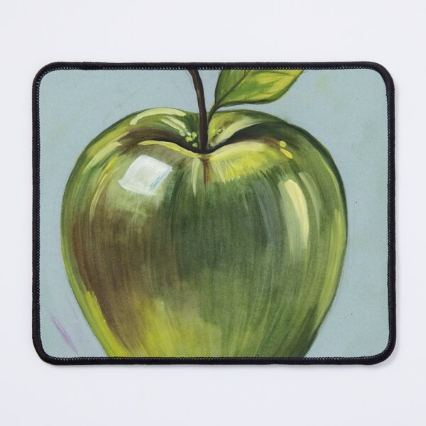 Item preview, Green Apple Fruit Art Print Framed Black A4 New Picture designed and sold by marvin816.