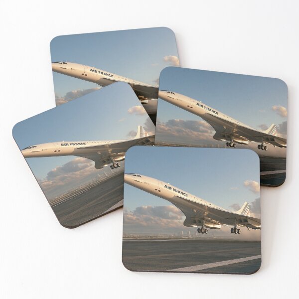 Item preview, Air France Concorde Ascending Through Soft Clouds designed and sold by Skyframe Aviation.