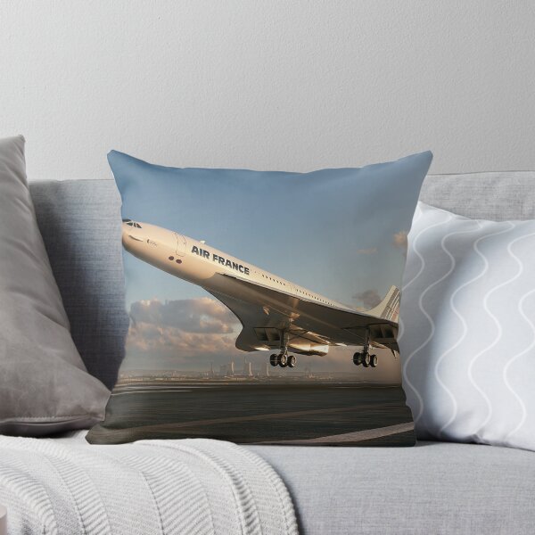 Item preview, Air France Concorde Ascending Through Soft Clouds designed and sold by Skyframe Aviation.