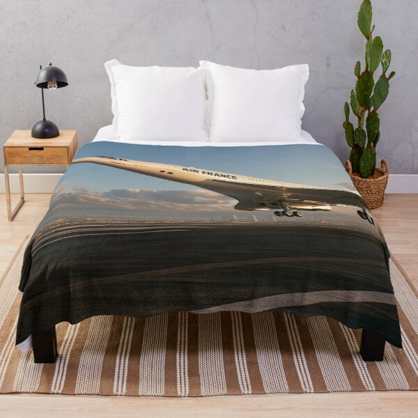 Item preview, Air France Concorde Ascending Through Soft Clouds designed and sold by Skyframe Aviation.