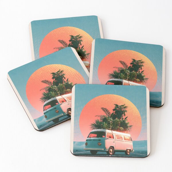Item preview, Tropical Camper Sunset designed and sold by VisionaryVeils.