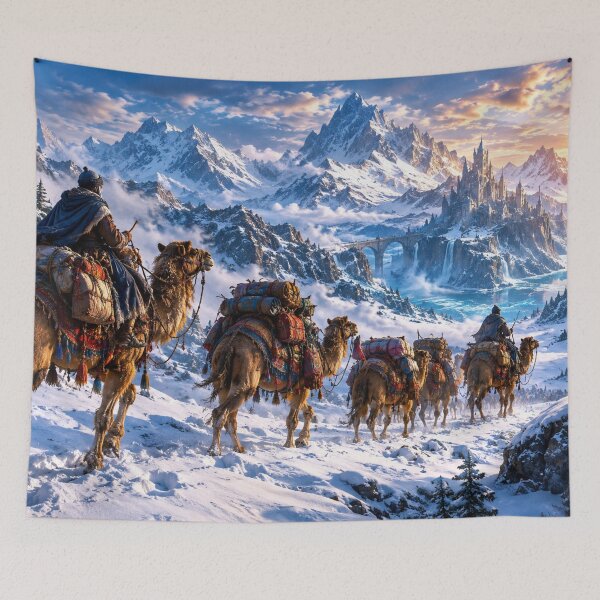 Item preview, Caravan to the ice fortress designed and sold by Sigtrix.