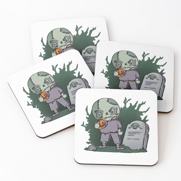 Item preview, Cute zombie after halloween night designed and sold by Illustrated by Cece.