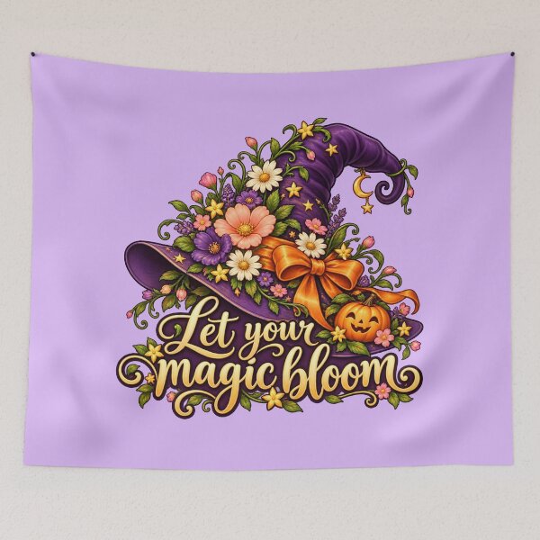 Item preview, Blooming witch hat magic designed and sold by DreamagineArtDesign.