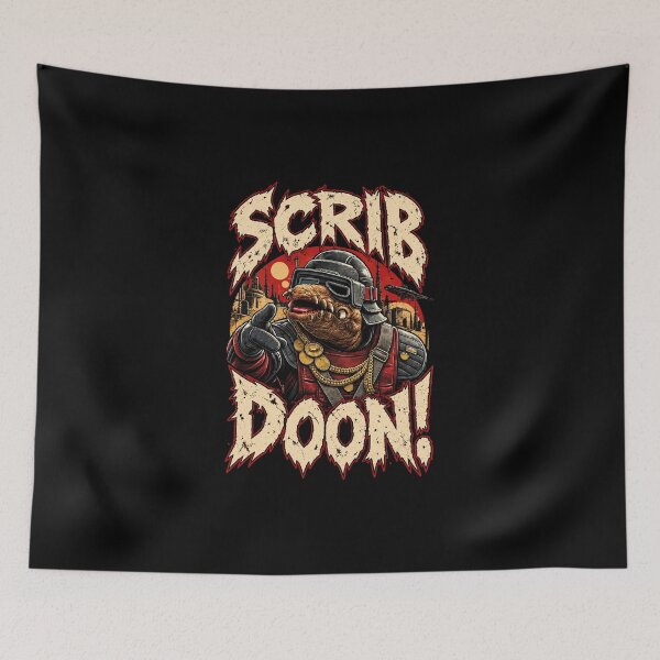 Item preview, Biddy Blas SCRIB DOON designed and sold by Jeen Drawing 2026.