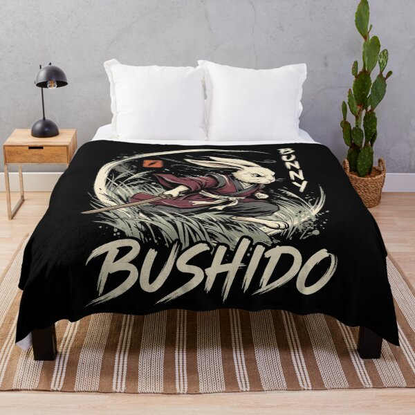 Item preview, Bunny Bushido Samurai Rabbit Japanese Art designed and sold by GCFULLA.