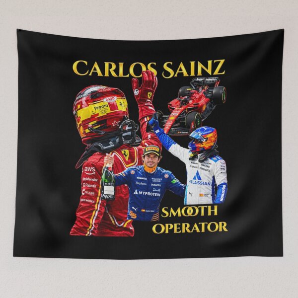 Item preview, Carlos Sainz Smooth Operator Racing designed and sold by bernatwert9.