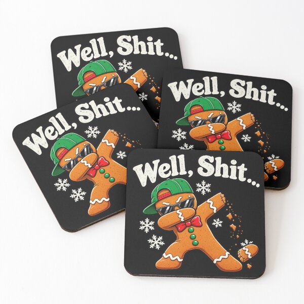 Item preview, Well Shit Broken Gingerbread Dab Christmas Humor designed and sold by will freed18.