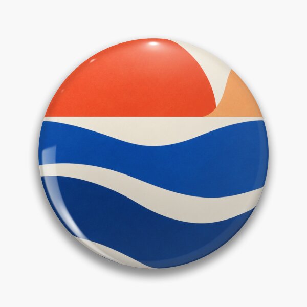 Item preview, Coral Cove Rhythm | Cobalt & Citrus designed and sold by MJVolt.