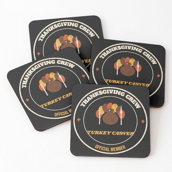 Item preview, Thanksgiving Crew Turkey Carver Matching Family T-Shirt designed and sold by Ember Lane Designs.