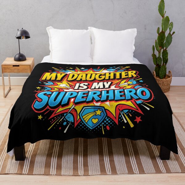 Item preview, My Daughter Is My Superhero Comic Star Shield designed and sold by GCFULLA.