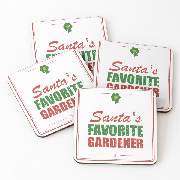 Item preview, Santa's Favorite Gardener – Christmas designed and sold by SpruchwerkShop.