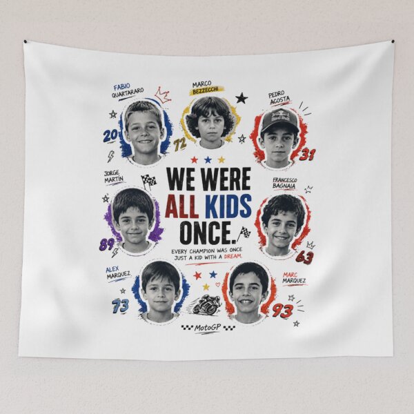 Item preview, MotoGP Riders Childhood  - We Were All Kids Once designed and sold by bernatwert9.
