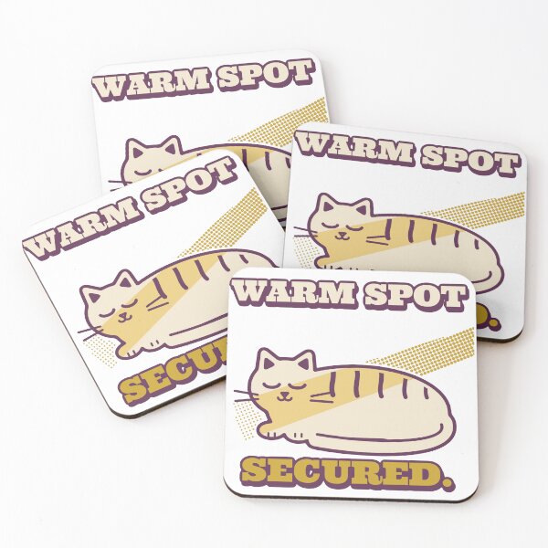 Item preview, Warm Spot Secured Funny Cozy Cat Lover designed and sold by PhoenixTShirtz.