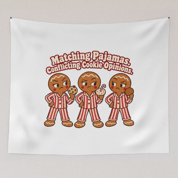 Item preview, Matching Pajamas Conflicting Cookie Opinions Christmas Baking Humor designed and sold by ThreadQuirk.