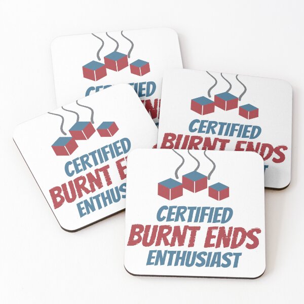 Item preview, Certified Burnt Ends Enthusiast Kansas City BBQ Shirt designed and sold by Dock & Diamond Co..