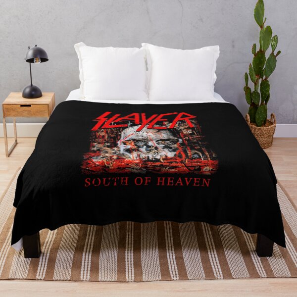 Item preview, Slayer South Of Heaven Skull Cathedral Red designed and sold by ElainaKuph.