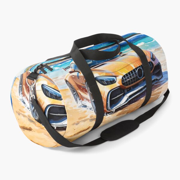 Item preview, Orange Performance Coupe on Sunny Coastal Beach designed and sold by RevUpDesign.