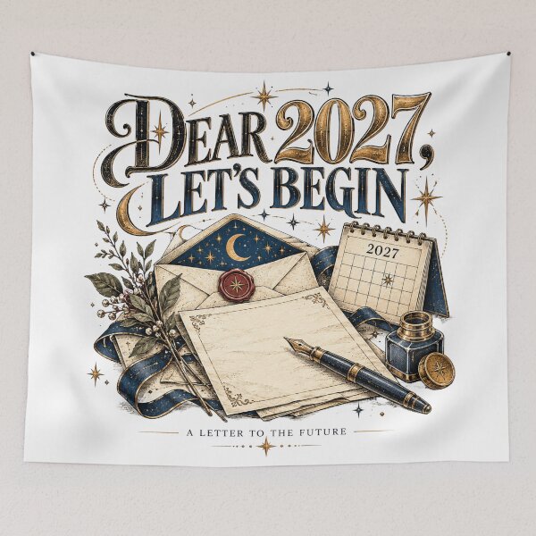 Item preview, Midnight Countdown to New Year 2027 designed and sold by pradeepvisuals.