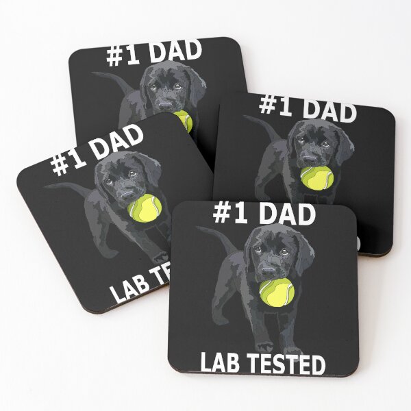 Item preview, Black Labrador Dad Tested Puppy designed and sold by Just-Arts-4U.