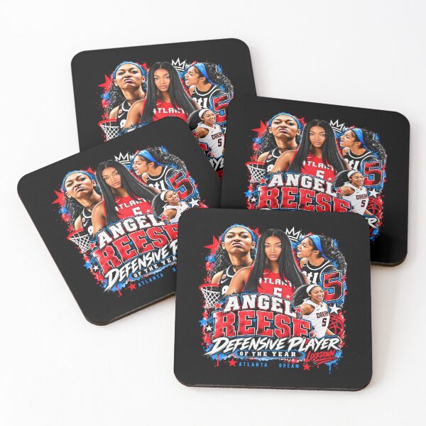 Item preview, Angel Reese, Defensive Player, WNBA DPOY Atlanta Dreame designed and sold by lumiprintsart.