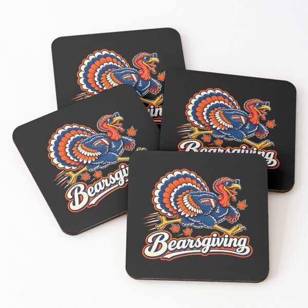 Item preview, Bearsgiving Chicago Football, Bear Turkey Day, Chicago Bears Fan, Thanksgiving Game Day, Hometown Fan designed and sold by lumiprintsart.