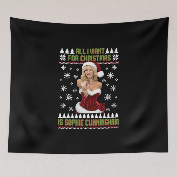 Item preview, All I Want For Christmas Is Sophie Cunningham designed and sold by lumiprintsart.