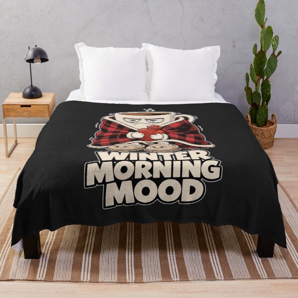 Item preview, Winter Morning Mood Cozy Coffee Mascot designed and sold by fadilow.