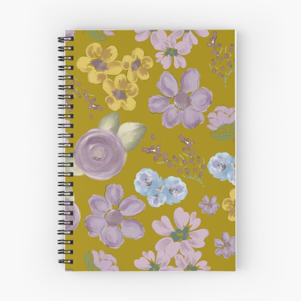 Item preview, Lavender Floral Bloom Olive Gold Seamless Pattern designed and sold by ​Jyoti Digital Artist.