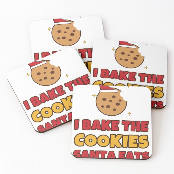 Item preview, I Bake The Cookies Santa Eats Funny Baker Christmas designed and sold by Bornprints.