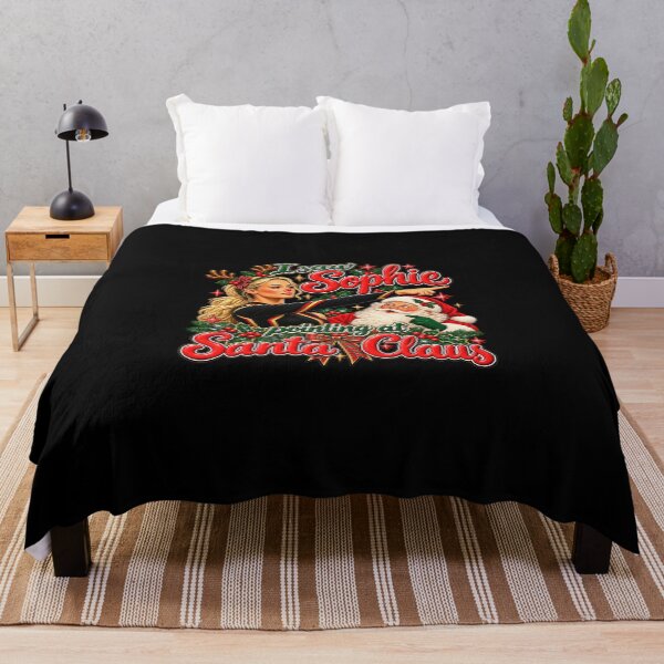 Item preview, Sophie Cunningham Christmas, I Saw Sophie Pointing at Santa Claus, Indiana Fever designed and sold by lumiprintsart.