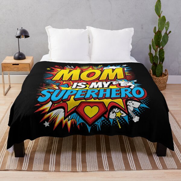 Item preview, Mom Is My Superhero Comic Pop Art Heart designed and sold by GCFULLA.