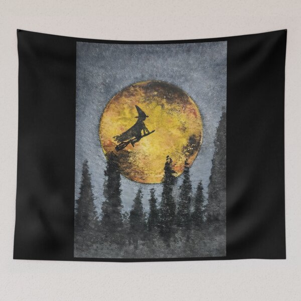 Item preview, Harvest Moon Witch designed and sold by Beldridge Original Art.