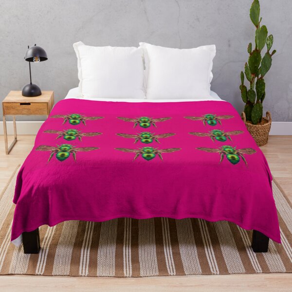 Item preview, Orchid Bee – Vivid Emerald Jewel Pattern designed and sold by Helt-enkelt.