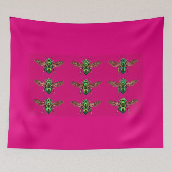 Item preview, Orchid Bee – Vivid Emerald Jewel Pattern designed and sold by Helt-enkelt.