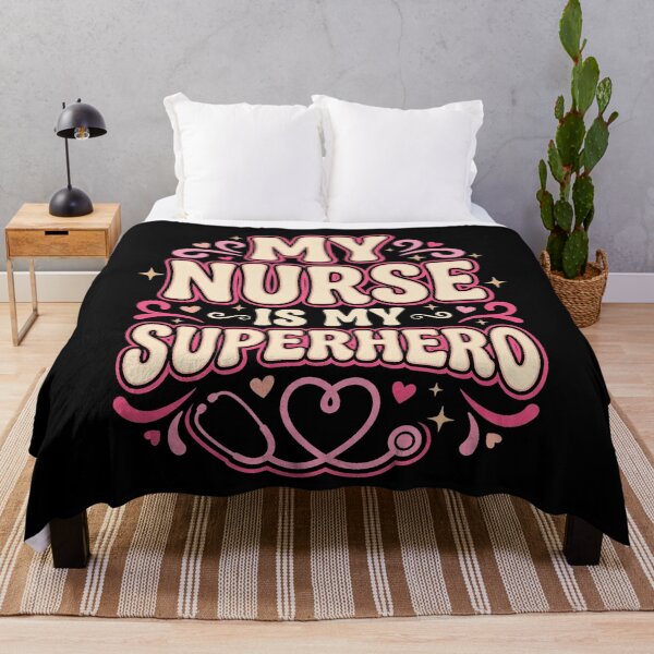 Item preview, My Nurse Is My Superhero Retro Stethoscope designed and sold by GCFULLA.