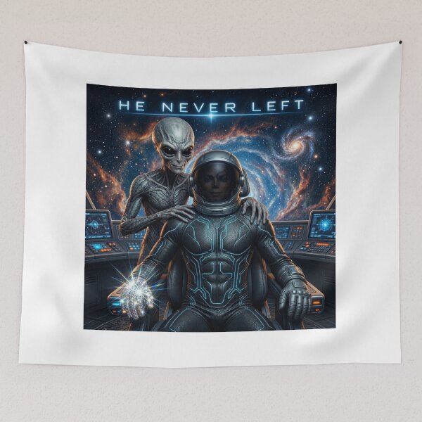 Item preview, Space Legend - He Never Left designed and sold by X-FILES ATTIRE.