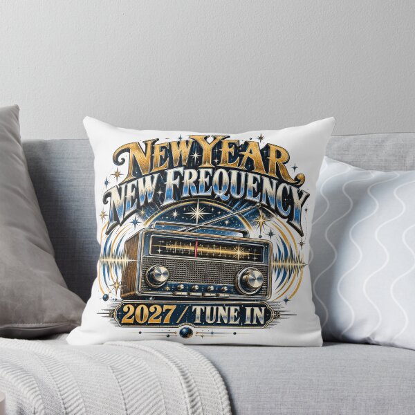 Item preview, New Year New Frequency 2027 Retro Radio Nostalgia Graphic designed and sold by pradeepvisuals.