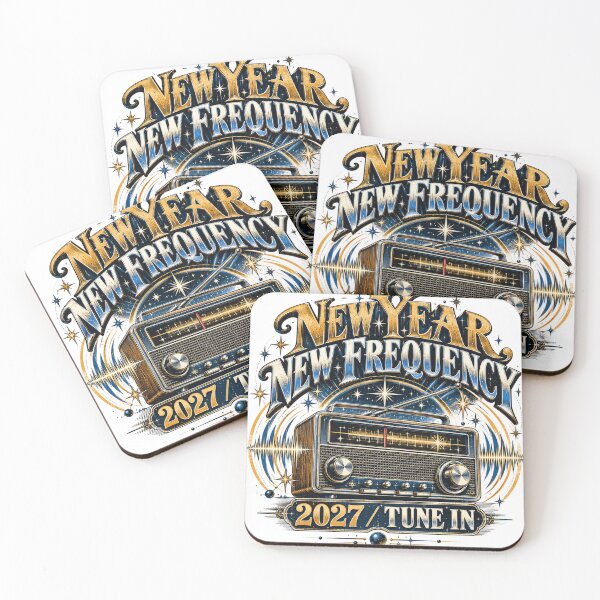 Item preview, New Year New Frequency 2027 Retro Radio Nostalgia Graphic designed and sold by pradeepvisuals.