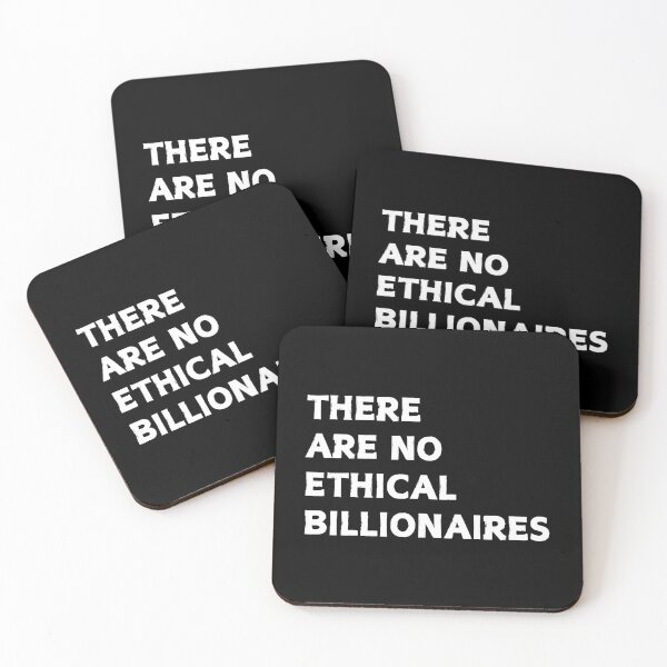 Item preview, Eat The Rich No Ethical Billionaires Leftist  designed and sold by CapriCreatives.