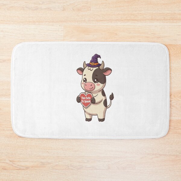 Item preview, Cute Witch Cow Too Cute To Spook    designed and sold by Ella_Sketch.