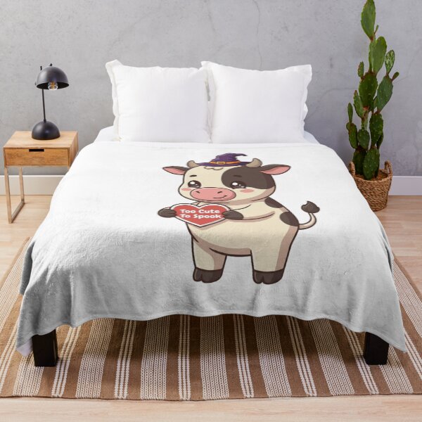 Item preview, Cute Witch Cow Too Cute To Spook designed and sold by Ella_Sketch.
