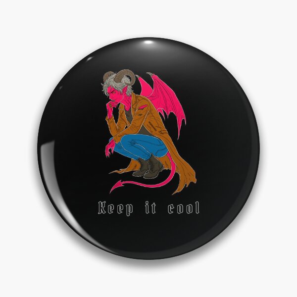 Item preview, Satan​ keep​ it​ cool​ designed and sold by DigitalArtTK.